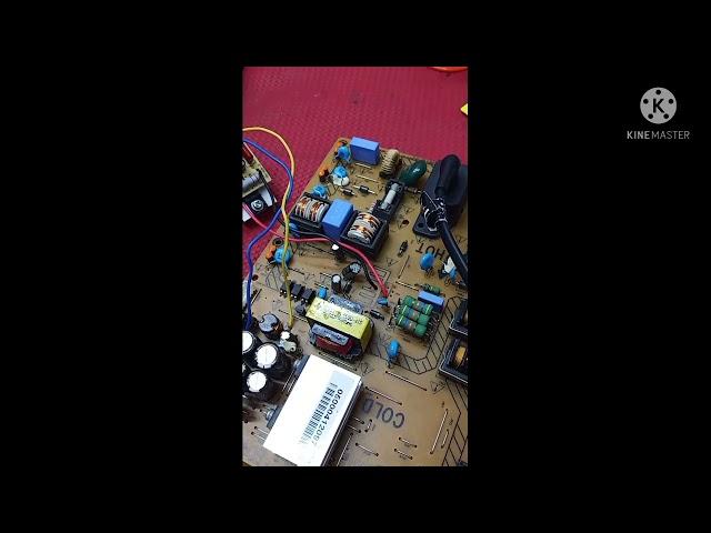 How to fix Universal Adjustable Power Module# Philips 32 inch LCD tv Model 32PFL3605S/98