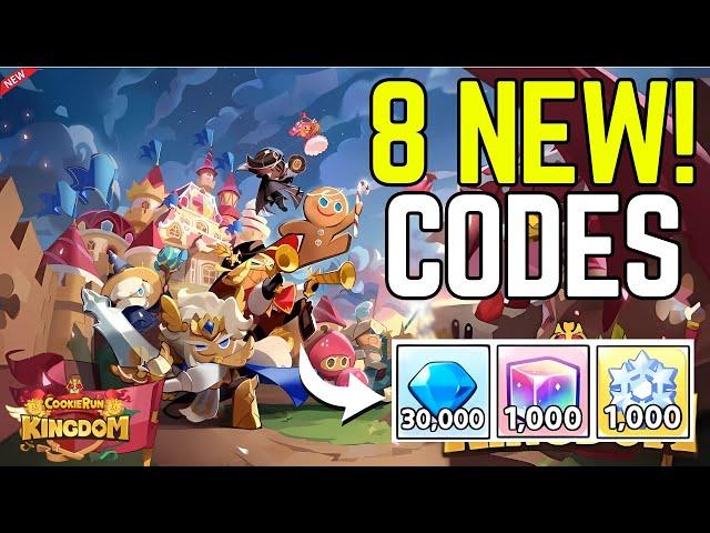 ️NOVEMBER CODES️COOKIE RUN KINGDOM COUPON CODES 2024 - COOKIE RUN KINGDOM CODES