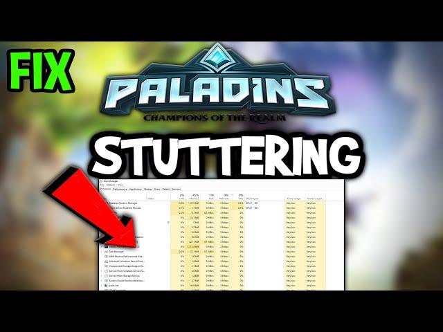 Paladins – How to Fix Fps Drops & Stuttering – Complete Tutorial