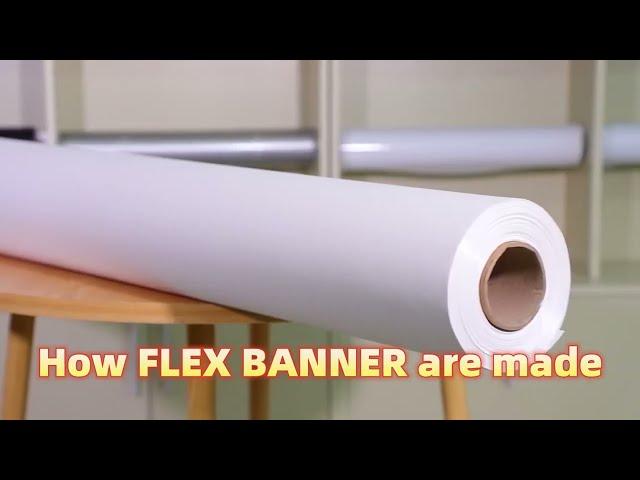 The Production Of Flex Banner | How Flex Banner Are Made