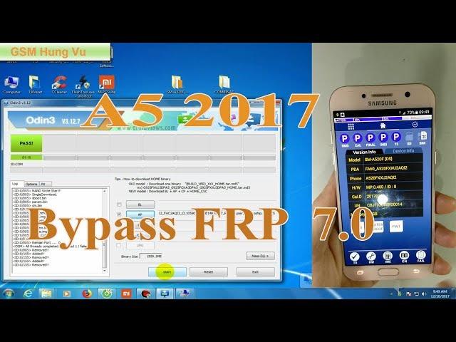 Bypass Google Account Samsung A5 2017 Android 7.0