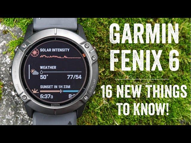 Garmin Fenix 6 Review: 16 New Things To Know (Base/Pro/Solar)