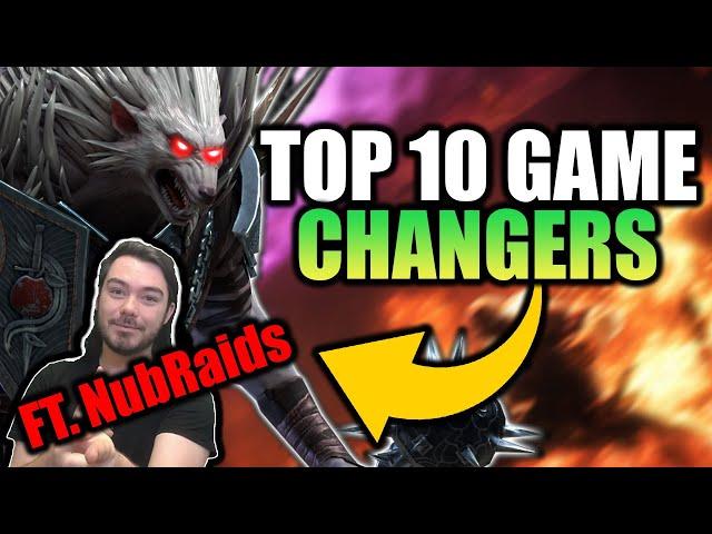 How These 10 Champions CHANGED OUR ACCOUNTS In 2022 Ft.@NubRaids | Raid Shadow Legends