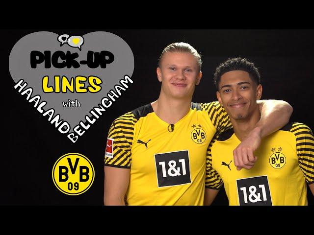 Haaland & Bellingham: "This is cringe!" | Pick-Up Lines for Valentine's Day