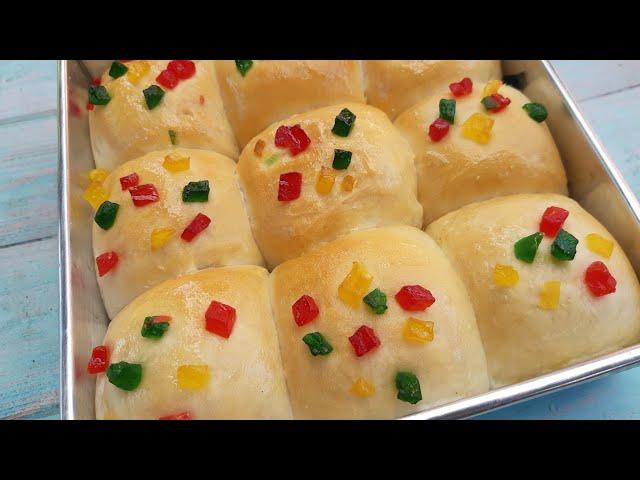 ขนมปังนุ่มๆ Bread อบในหม้ออบลมร้อน ส่วนผสมแค่ 4 อย่าง นำไปต่อยอดได้หลากหลายเมนู | new new eat food