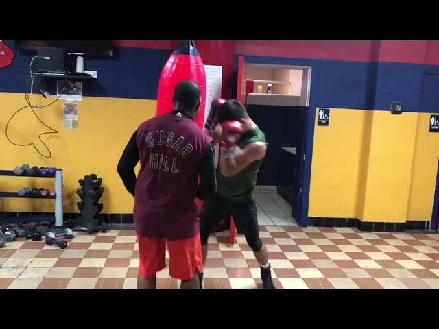 SHOHJAHON ERGASHEV TRAINING WITH SUGARHILL STEWART IN DETROIT