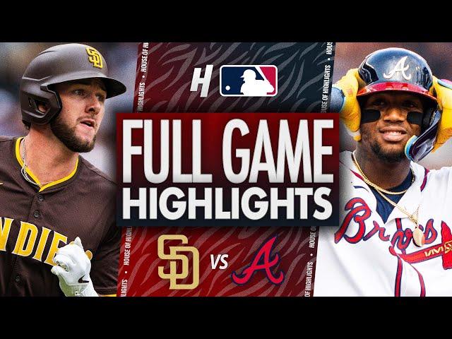 San Diego Padres vs Atlanta Braves - FULL GAME HIGHLIGHTS | May 25, 2025 MLB Season