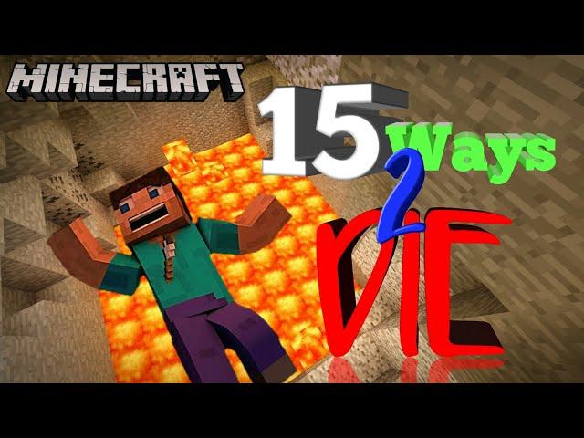 15 Ways To Die - Trailer | Minecraft minigame map 2021 trailer