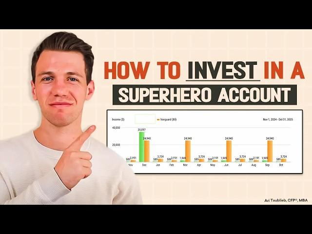 How To Invest in Your Brokerage (Superhero) Account To Retire Early