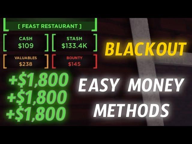 BEGINNER MONEY FARM STRAT | Roblox Blackout