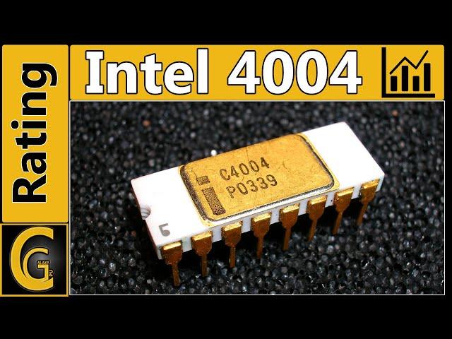 Intel 4004 CPU Rating / Worlds First CPU