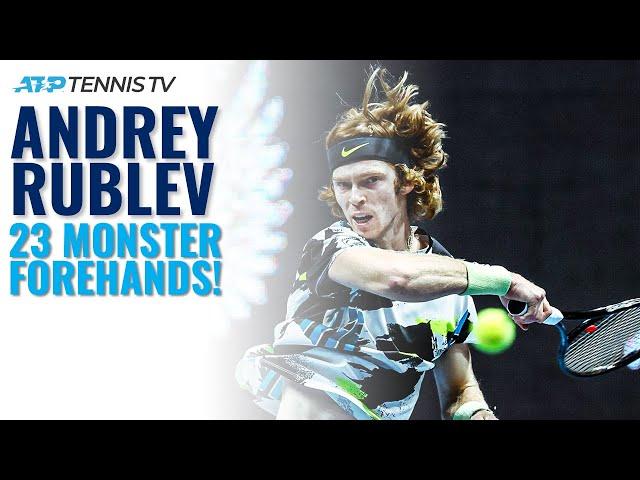 23 MONSTER Andrey Rublev Forehands 