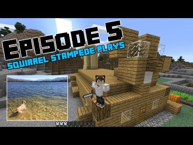 Squirrel Stampede Plays Minecraft Episode 5: Exploring