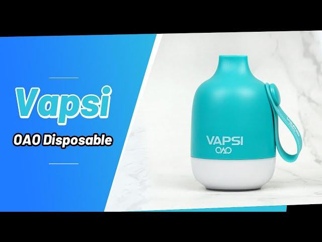 Vapsi OAO Rechargeable 6000 Puffs Disposable | Vapesourcing