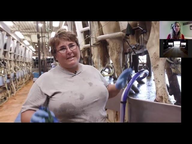 High School Virtual Farm Tour of a North East Dairy