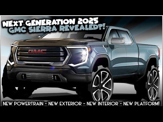 Next Gen 2025 GMC Sierra 1500 Revealed - The Best Gets Better?!