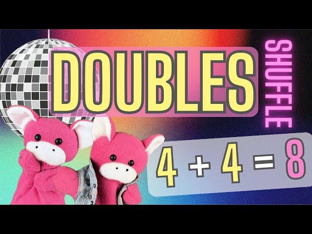 Doubles Addition Facts Song - The Doubles Shuffle by Math Notes with Rocko