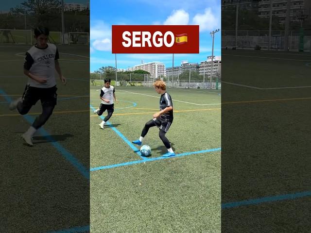 USE Sergio Busquets turn!#shorts #football #soccer #footballskills #soccerskills