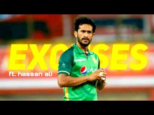 Excuses ft. Hassan Ali • Hassan Ali whatsapp status • Hassan Ali best edit