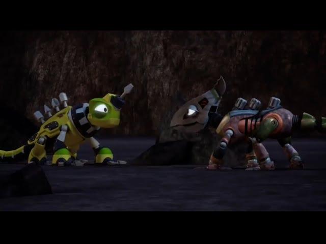 Dinotrux Revvit and Xee scenes