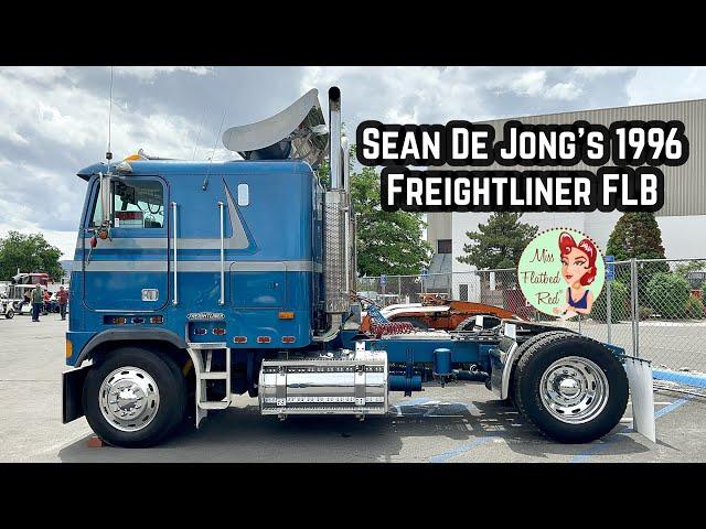 Sean De Jong’s 1996 Freightliner FLB Cabover Truck Tour - Preserving the History of the Rig