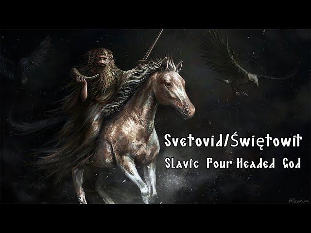 Svetovid/Świętowit - Slavic Four-Headed God - Slavic Mythology Saturday