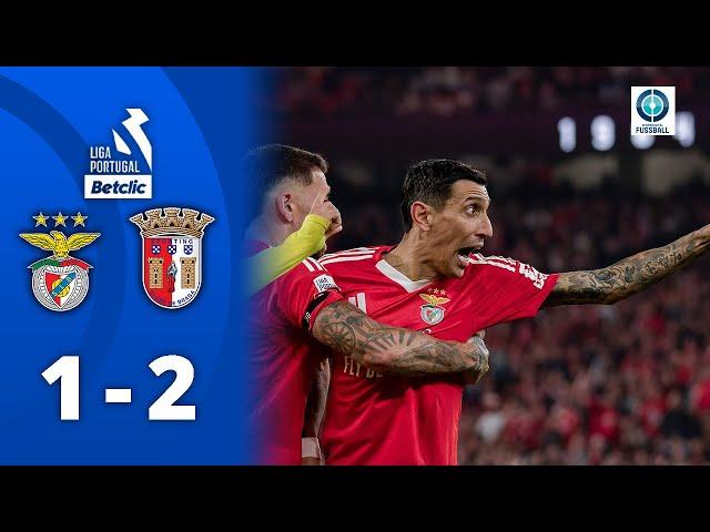 Di Maria sauer! Benfica verliert nächstes Topspiel | Benfica Lissabon - Sporting Braga