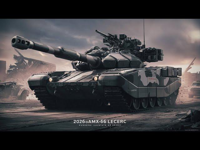 2026 AMX 56 Leclerc: France’s Next-Gen Main Battle Tank Unveiled