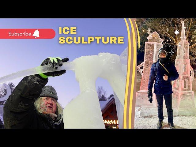 Ice Sculptures In Russia | Малые Корелы