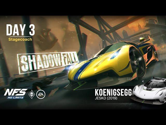 Need For Speed: No Limits | Koenigsegg Jesko (Shadowfall - Day 3 | Stagecoach) - The Grand Finale!