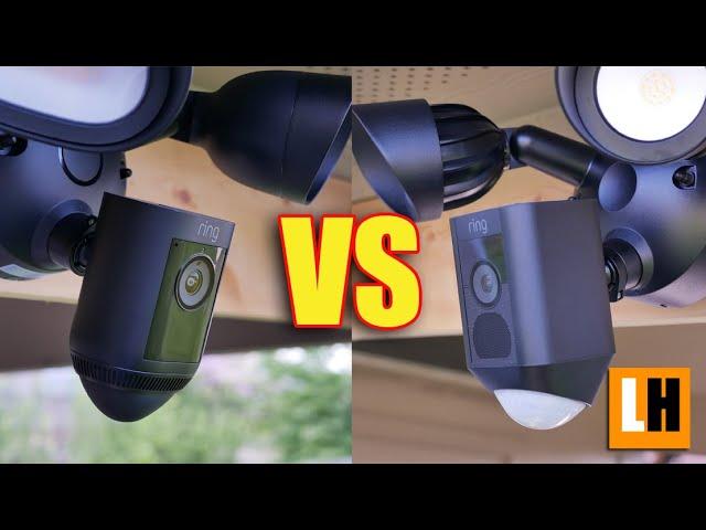 Ring Floodlight Cam Pro VS Wired Plus - Comparing Ring's Floodlight Cameras - Which ONE is WORTH IT?