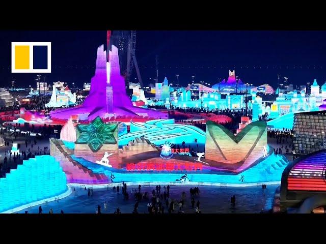 China’s ‘ice city’ hosts its largest-ever event