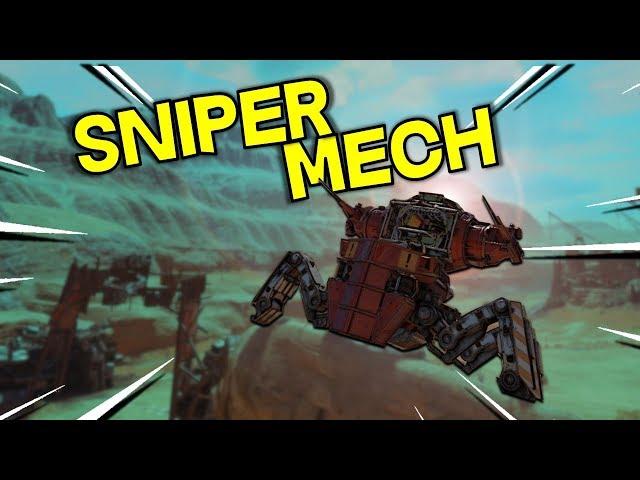 Sniper Whirlwind Mech -- Crossout