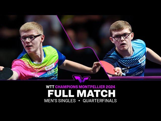 FULL MATCH | Felix Lebrun vs Alexis Lebrun | MS QF | #WTTMontpellier 2024