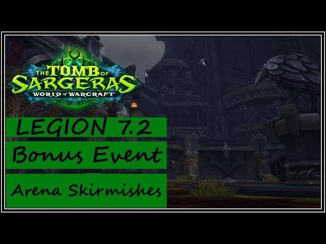 World Of Warcraft Legion 7.2 PVP 2017 - Arena Skirmishes Weekly Quest - Resto Druid Gameplay