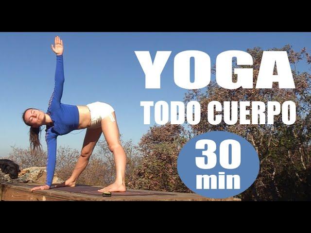 YOGA EN CASA - CLASE PARA TODO CUERPO | VINYASA YOGA ELENA MALOVA - 30 MIN