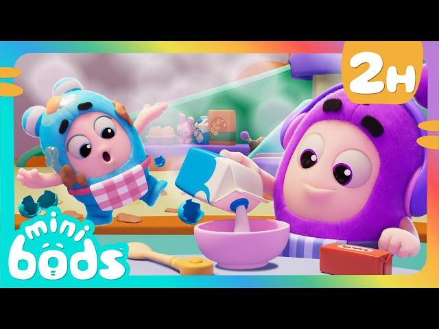 Baking Lessons with Lulu!  | Minibods | Preschool Cartoons for Toddlers