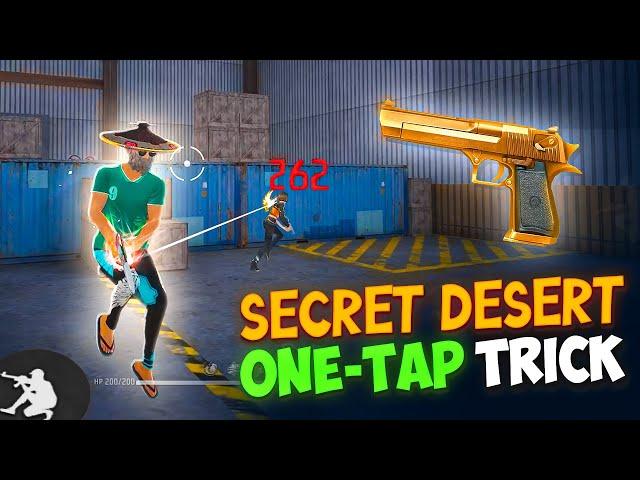 Secret Desert Eagle [ ONE TAP ] Trick | All New Pro Settings 2024 |