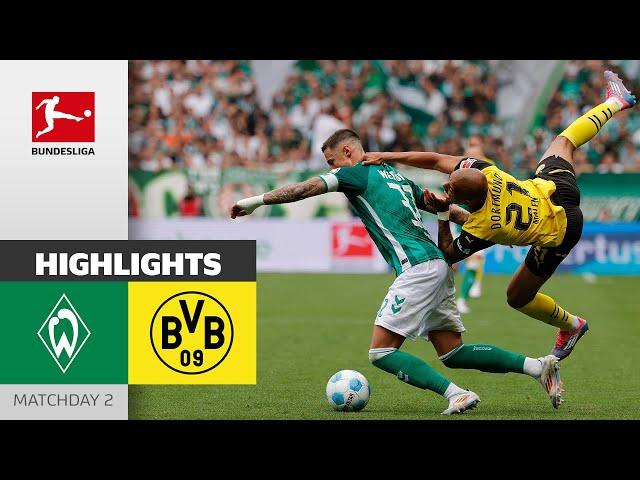 Thrilling Fight in Bremen! | SV Werder Bremen - Borussia Dortmund 0-0 | MD2 – Bundesliga 2024/25