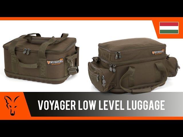 ***FOX CARP FISHING TV HUNGRY*** Voyager alacsony táskák