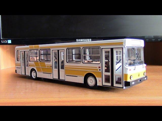 Обзор масштабной модели ЛиАз 5256 Classic Bus