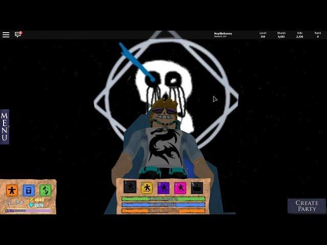 Secret Magic In Elemental Battlegrounds!!(Sans Magic Undertale Meets Roblox!)