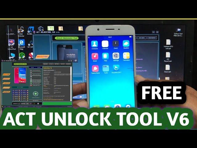 All Mobile Hard Reset & FRP ACT Unlock Tool V6  MTK,Qualcomm CPU Supported | MTK Flash Tool FREE