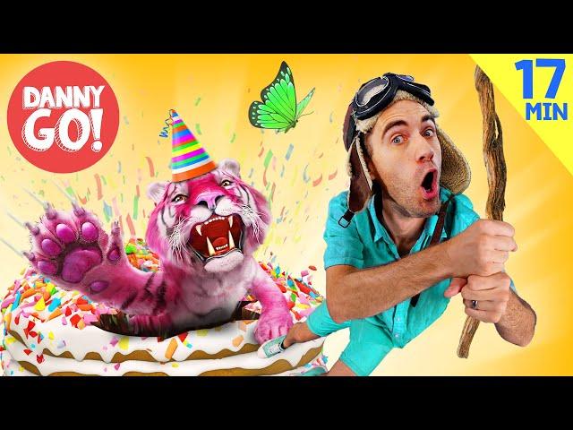 Tigers, Insects, Garbage Trucks + more!  | Dance Compilation | Danny Go! Songs for Kids