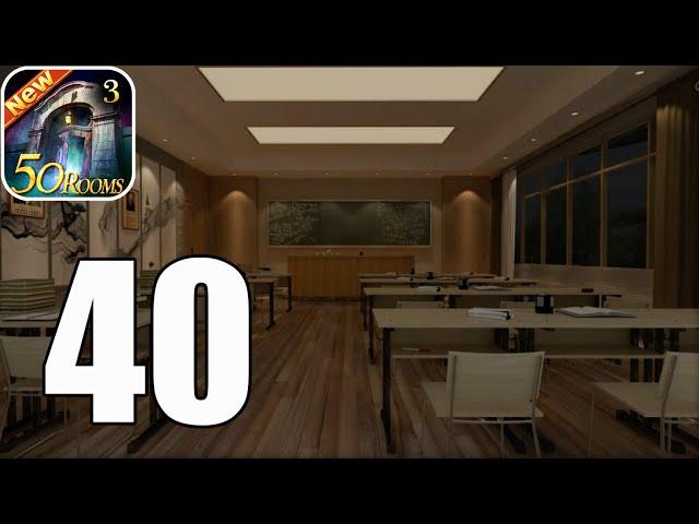 New 50 Rooms Escape 3 Level 40 Walkthrough (Android)