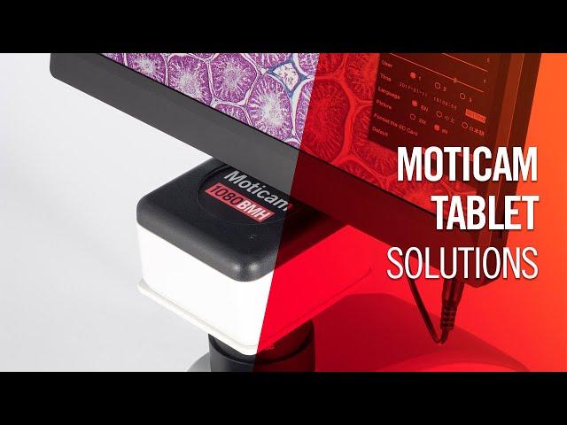 Moticam Tablet Solutions | by Motic Europe