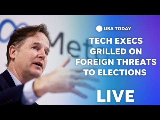 Watch: Senate Intelligence Committee grills tech execs on foreign threats to elections