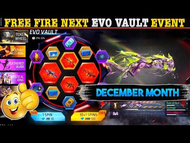 Next Evo Vault Event 2024 December Month Evo Vault Event | New Evo Vault Event Konsa Aayega FreeFire