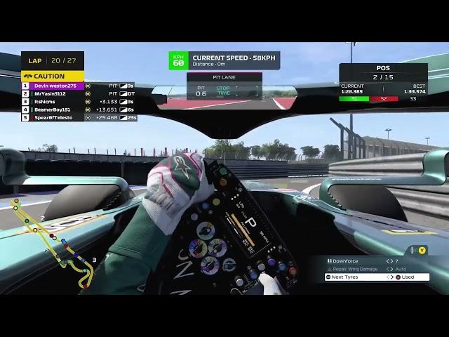 When F1 2021 doesn’t want you to finish on the podium: