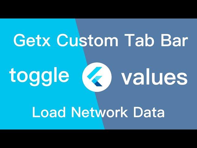 Flutter Custom Tab Bar with Getx | Load Network Data | Restful Api